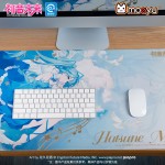 Vocaloid Hatsune Miku Carefree Dream Moeyu Miku Merch Blue Mouse Pad
